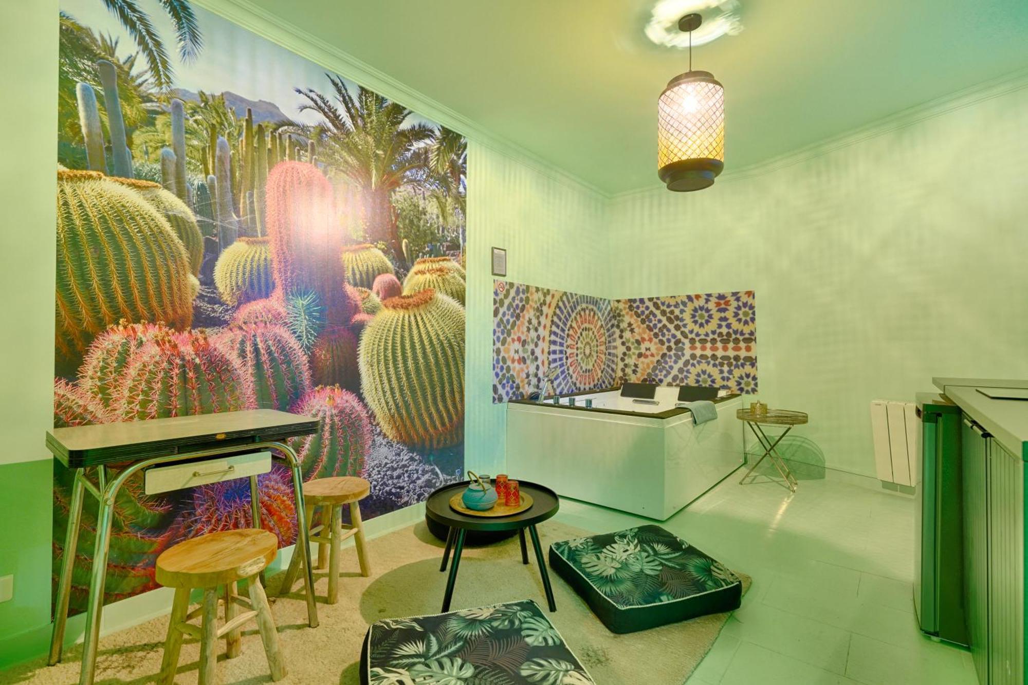 Ferienwohnung Luxury Magic Cactus Garden, Paris 0Rly Avec Jacuzzi Vigneux-sur-Seine Exterior foto