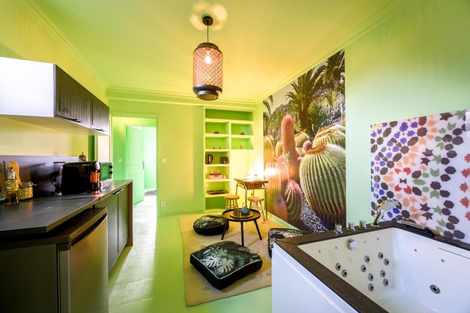Ferienwohnung Luxury Magic Cactus Garden, Paris 0Rly Avec Jacuzzi Vigneux-sur-Seine Exterior foto