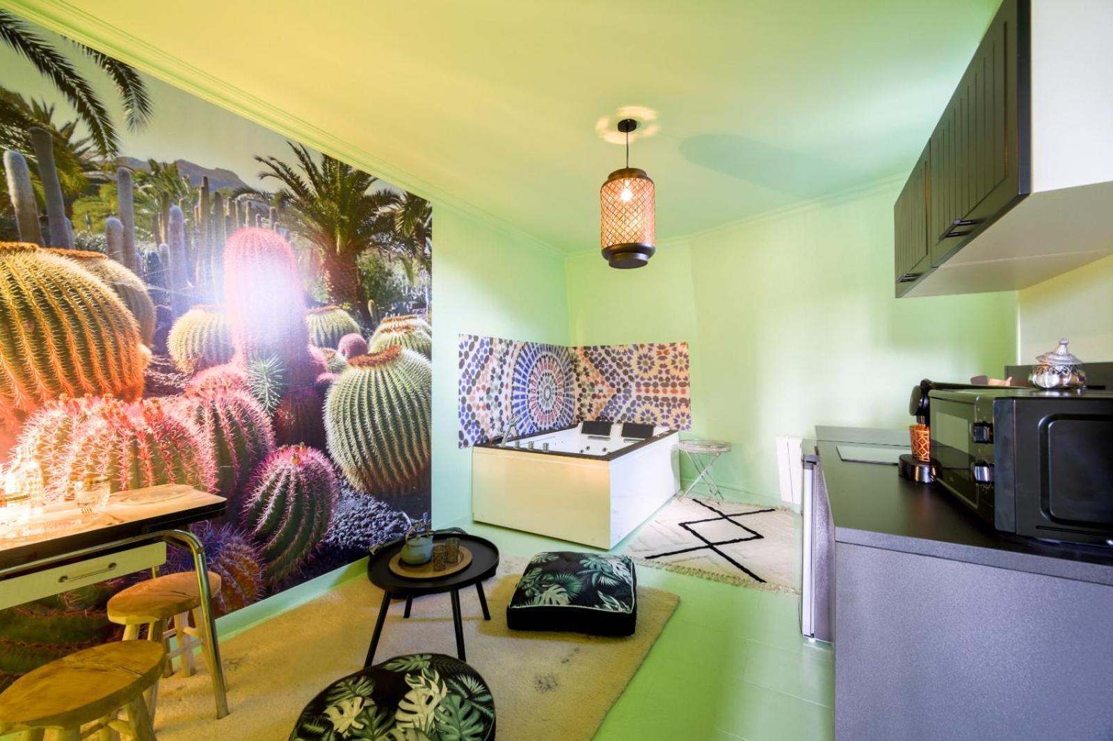 Ferienwohnung Luxury Magic Cactus Garden, Paris 0Rly Avec Jacuzzi Vigneux-sur-Seine Exterior foto